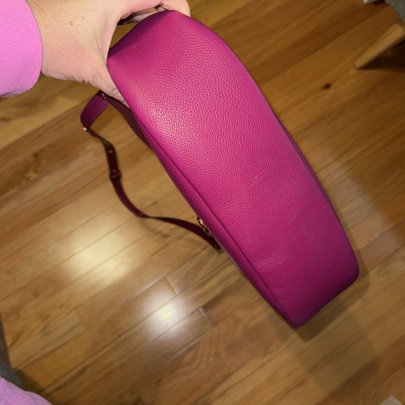 Kate Spade ♠️ Kayla Convertible Shoulder Bag Crossbody Raspberry Style KK055 - Picture 6 of 12